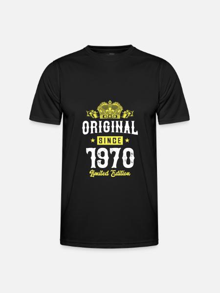 1970 Édition limitée - T-shirt sport Homme - noir