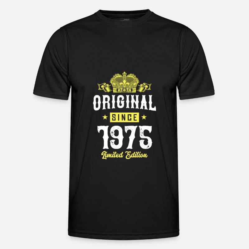 1975 limited edition - Männer Funktions-T-Shirt - Schwarz