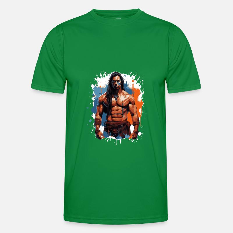 Chef de Musculation Muscles Indien T-shirt sport Homme