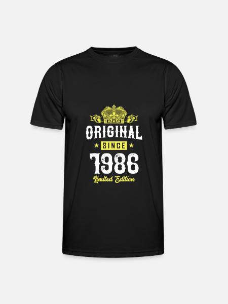 1986 Limited Edition - Men's Functional T-Shirt - black