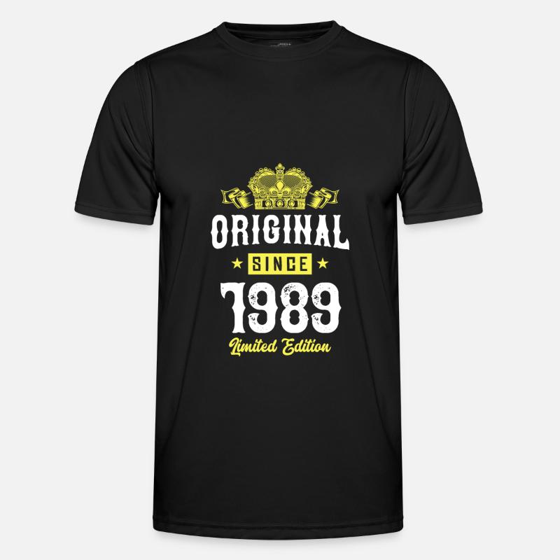 1989 Limited Edition - Men's Functional T-Shirt - black