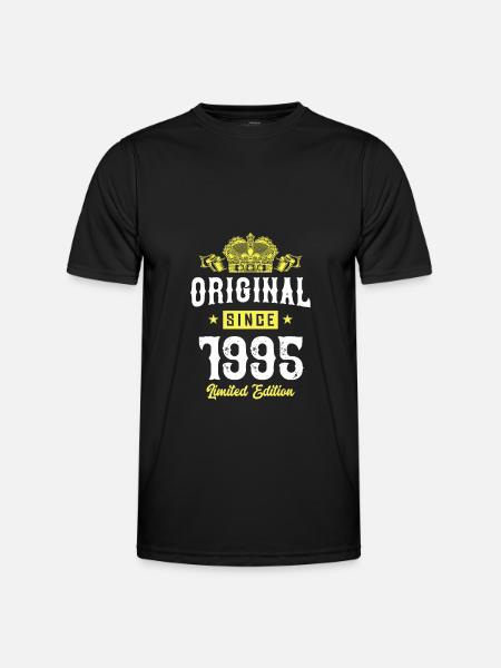 1995 limited edition - Männer Funktions-T-Shirt - Schwarz