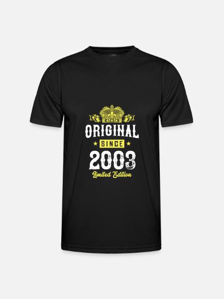 2003 Limited Edition - Men's Functional T-Shirt - black
