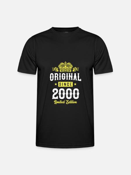 2000 Édition limitée - T-shirt sport Homme - noir