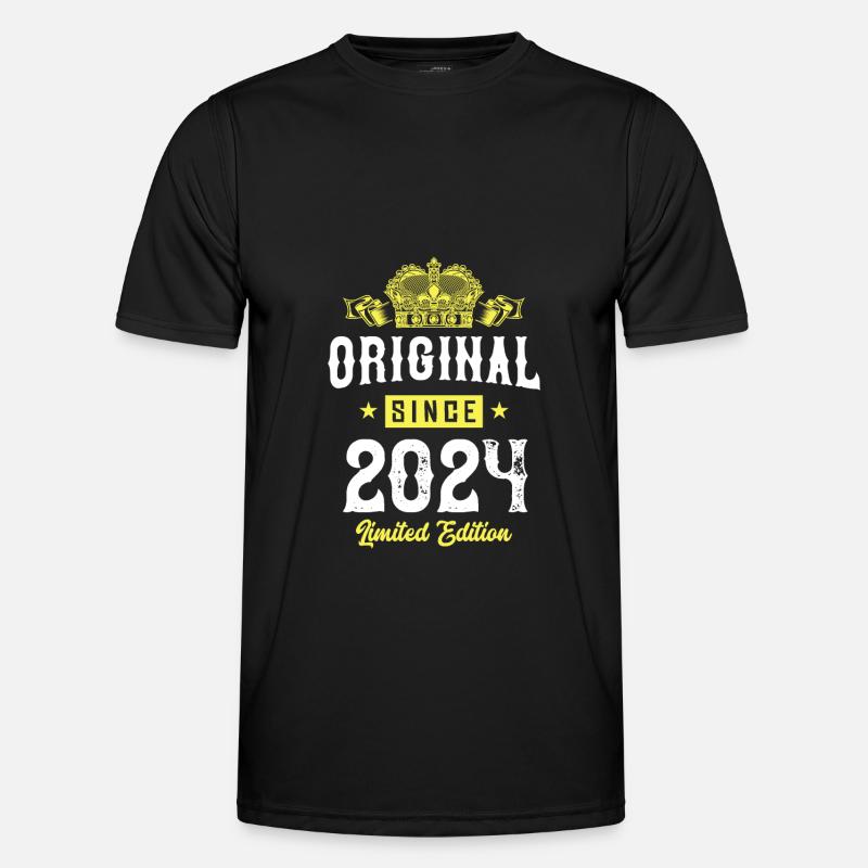2024 limited edition - Männer Funktions-T-Shirt - Schwarz