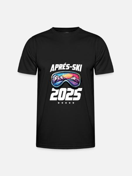 Après-ski 2025 - Men's Functional T-Shirt - black