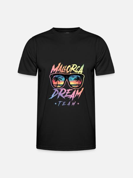 Mallorca Dream Team - Men's Functional T-Shirt - black
