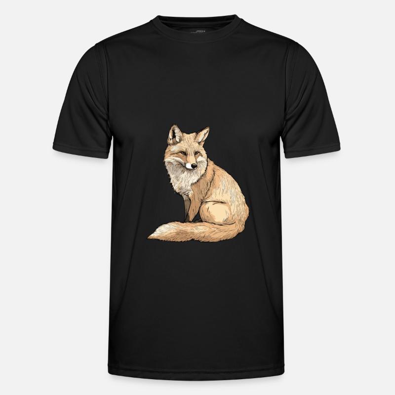 Fuchs Männer Funktions-T-Shirt