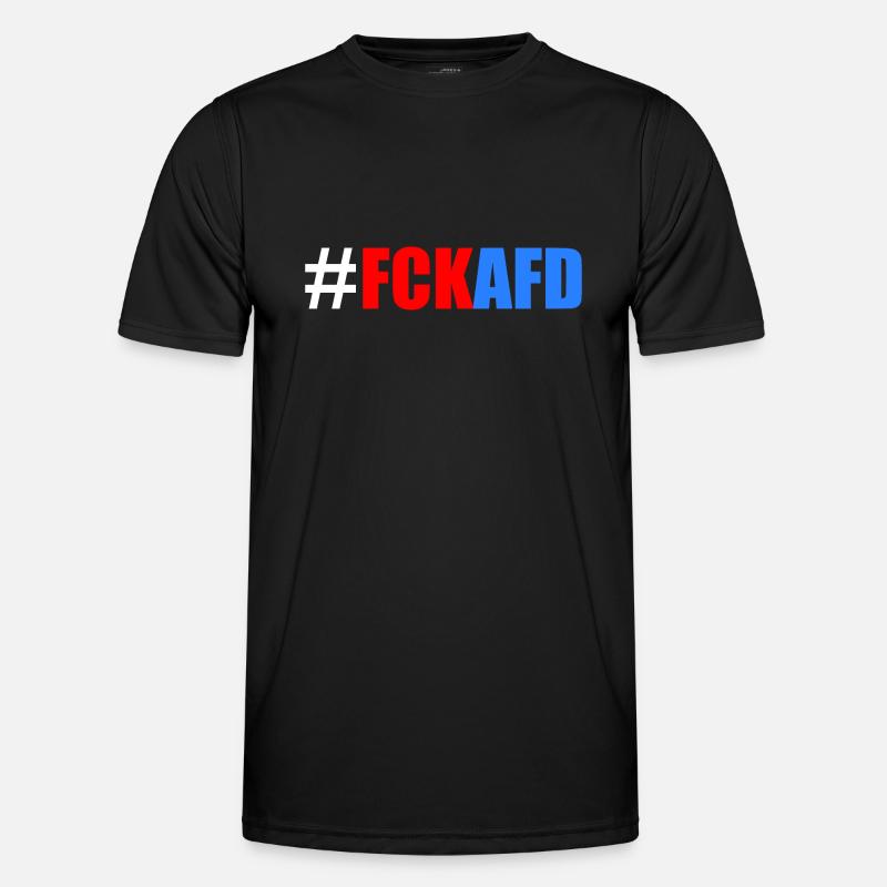 Fck afd Männer Funktions-T-Shirt
