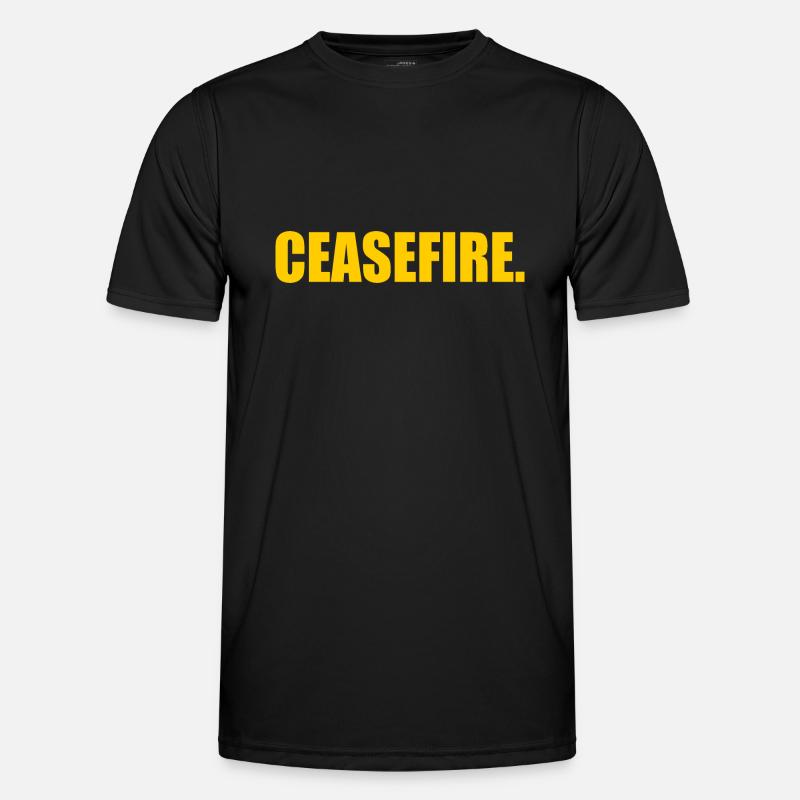 Ceasefire now Men's Functional T-Shirt