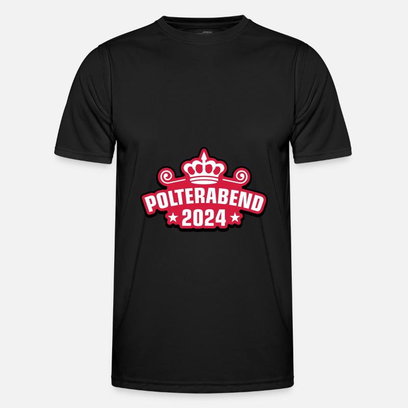 Bachelor Party 2024 - Men's Functional T-Shirt - black