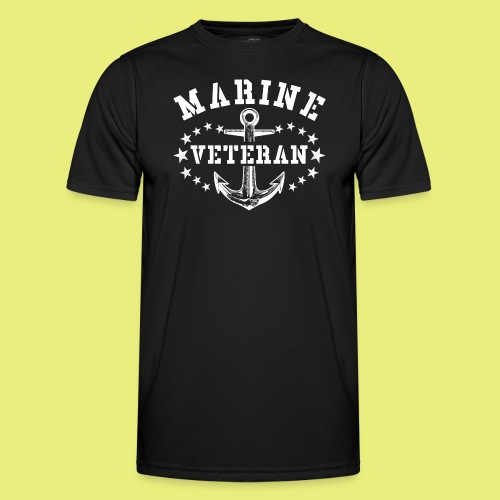 Marine Veteran - Männer Funktions-T-Shirt