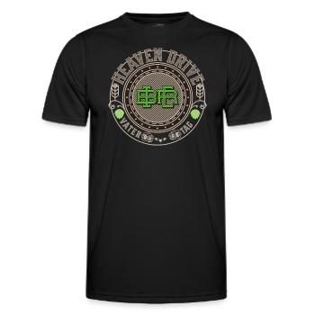 Vatertag - Heaven Drive - Männer Funktions-T-Shirt - Schwarz - Vorne - AI Model Male 178 dark (178cm)