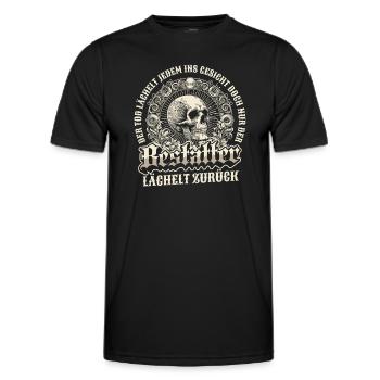 Bestatter Bestattungsfachkraft Geschenkidee Cool - Männer Funktions-T-Shirt - Schwarz - Vorne - AI Model Male 178 dark (178cm)