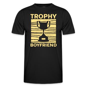 Freund Paare Liebe Beziehung Partner Geschenkidee - Männer Funktions-T-Shirt - Schwarz - Vorne - AI Model Male 178 dark (178cm)