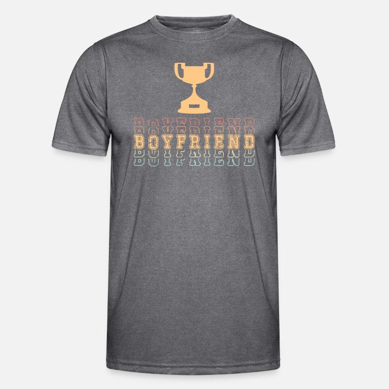 Idée cadeau de partenaire de relation amoureuse de couples de petit ami T-shirt sport Homme