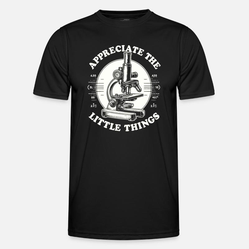 Microscope - Men's Functional T-Shirt - black
