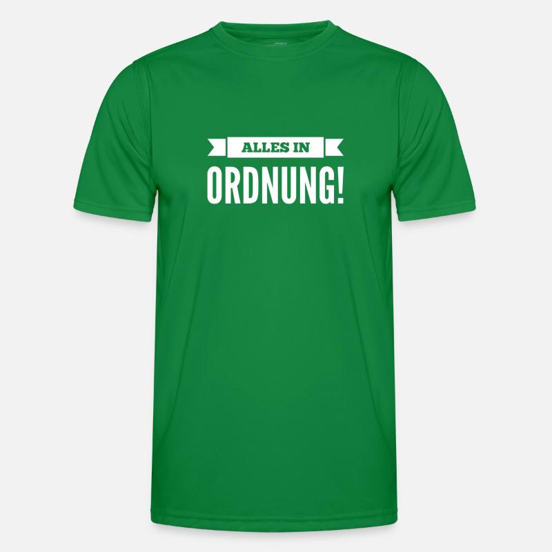 alles ist tip top Männer Funktions-T-Shirt