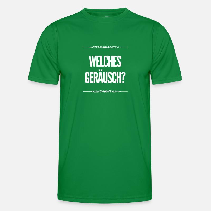 ich höre nichts Männer Funktions-T-Shirt