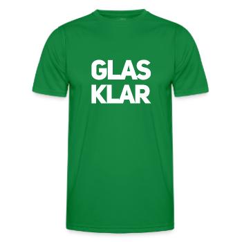 es gibt keinen Zweifel - Männer Funktions-T-Shirt - Kelly Green - Vorne - AI Model Male 178 dark (178cm)
