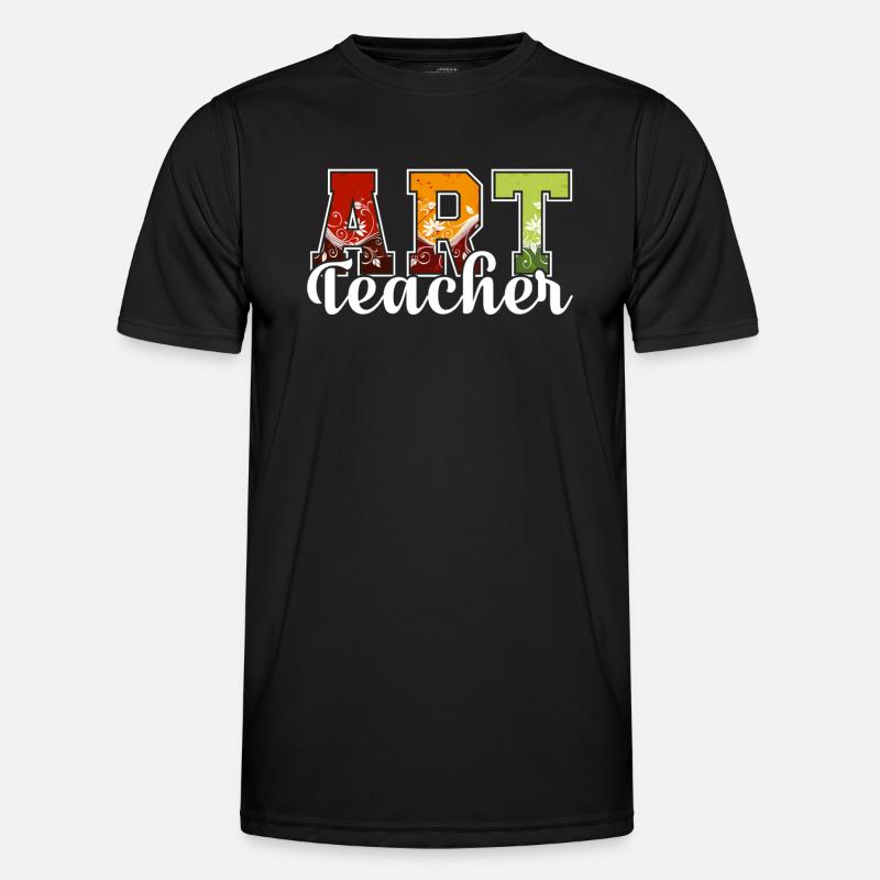 Awesome Art Teacher - Men's Functional T-Shirt - black