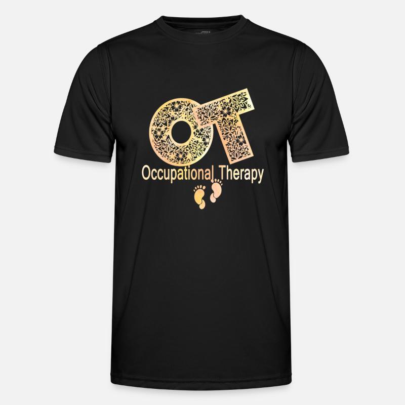 Awesome Occupational Therapy - Men's Functional T-Shirt - black