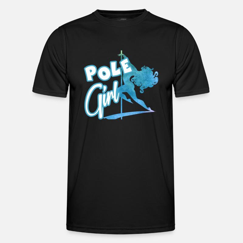 Pole Dancer Pole Girl - Men's Functional T-Shirt - black