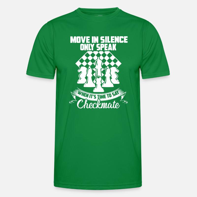 Chess Chess Game Move In Silence Men's Functional T-Shirt
