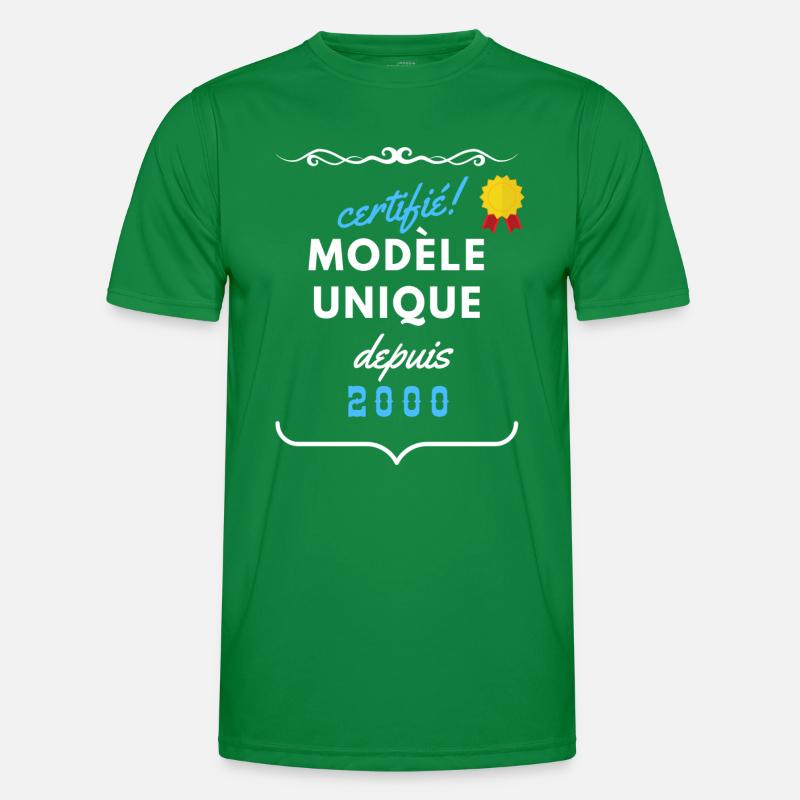 certifié modèle unique depuis 2000 T-shirt sport Homme