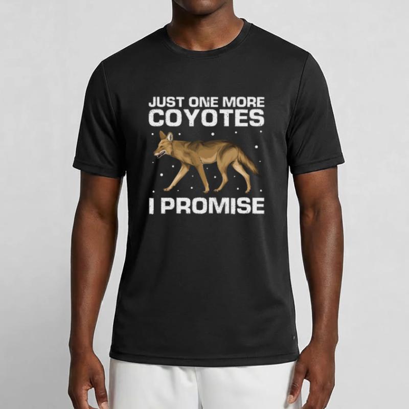 Conception de coyote pour les réacteurs de coyote T-shirt sport Homme