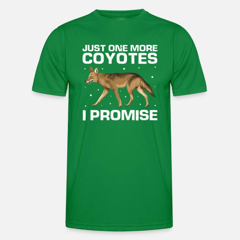 Conception de coyote pour les réacteurs de coyote T-shirt sport Homme