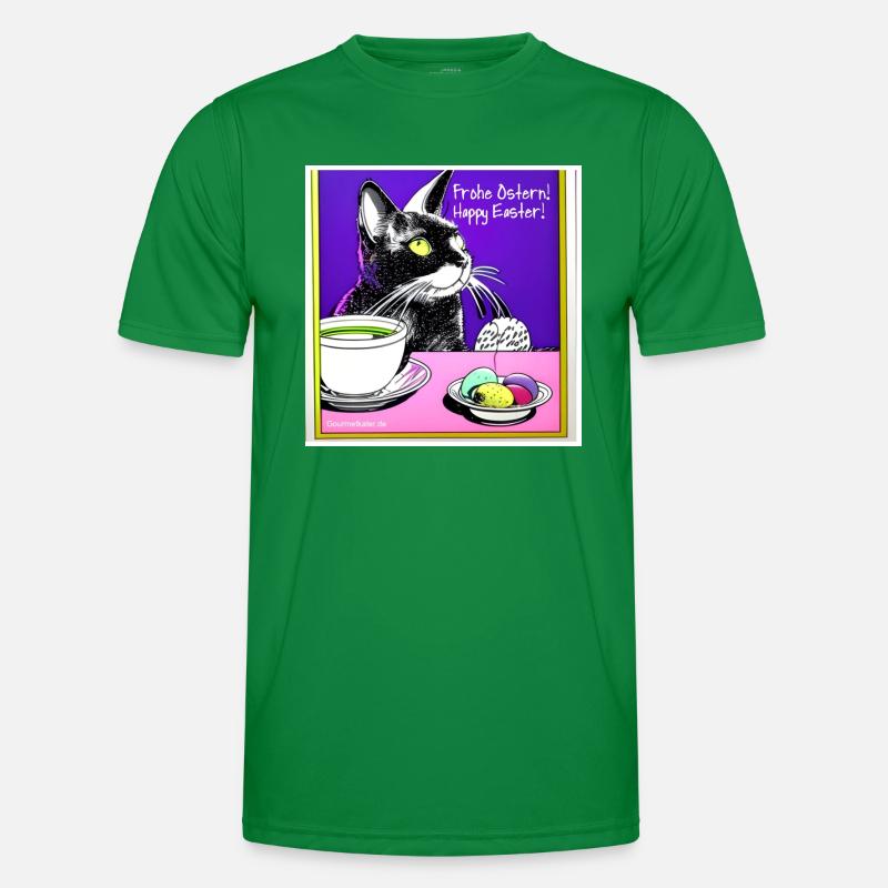 Frohe Ostern Männer Funktions-T-Shirt