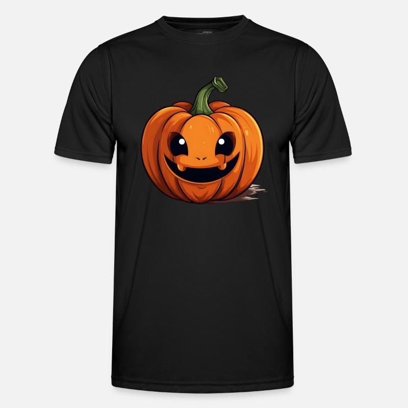 cute pumpkin Männer Funktions-T-Shirt