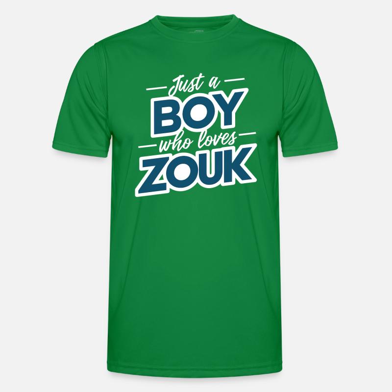 Zouk-Tanz-Geschenk Männer Funktions-T-Shirt