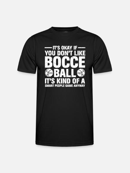 Bocce Ball Bocce Player - Men's Functional T-Shirt - black