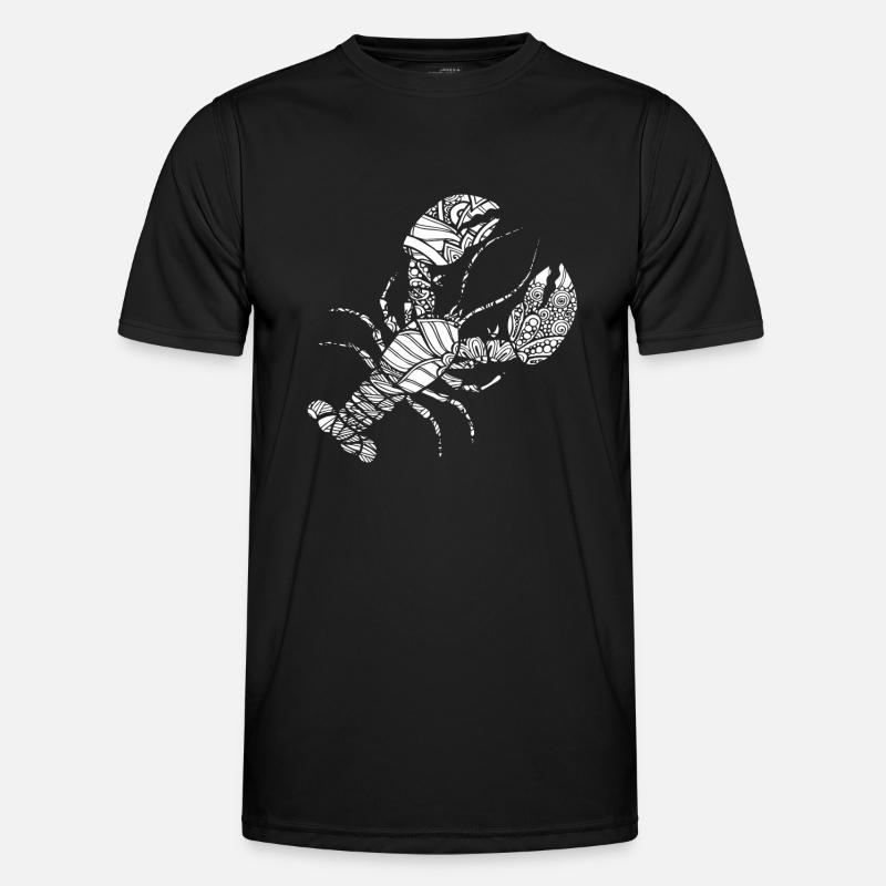 Homard Homard Floral Pattern T-shirt sport Homme