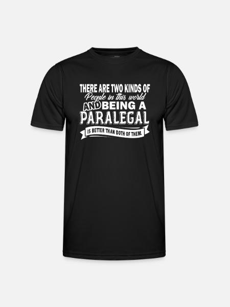 Paralegal Being A Paralegal - Men's Functional T-Shirt - black