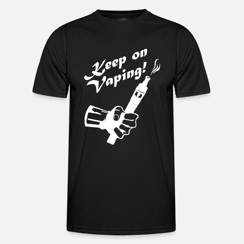 Spread4-Keep on - Männer Funktions-T-Shirt - Schwarz