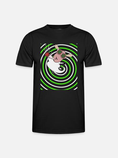 Stoner Sheep - Men's Functional T-Shirt - black