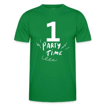 1 - Männer Funktions-T-Shirt - Kelly Green - Vorne - AI Model Male 178 dark (178cm)