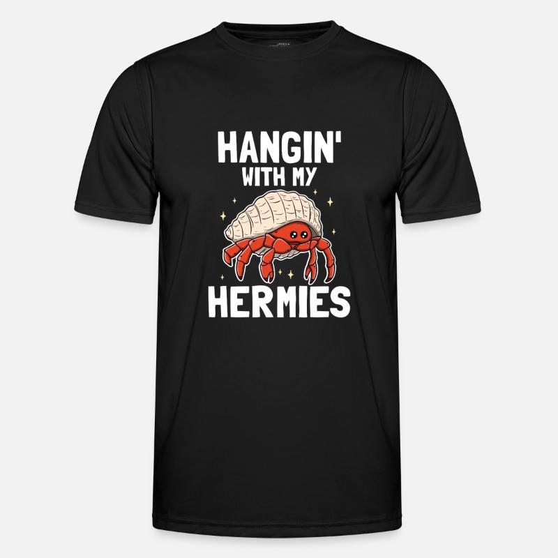Traîner avec mes Hermies - T-shirt sport Homme - noir
