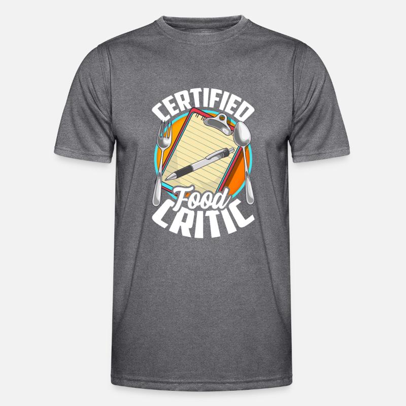 Zertifizierter Restaurantkritiker Restauranttester Männer Funktions-T-Shirt