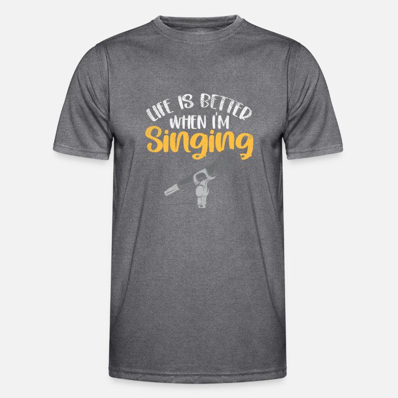 Better Singing – Conception d’auteur-compositeur T-shirt sport Homme