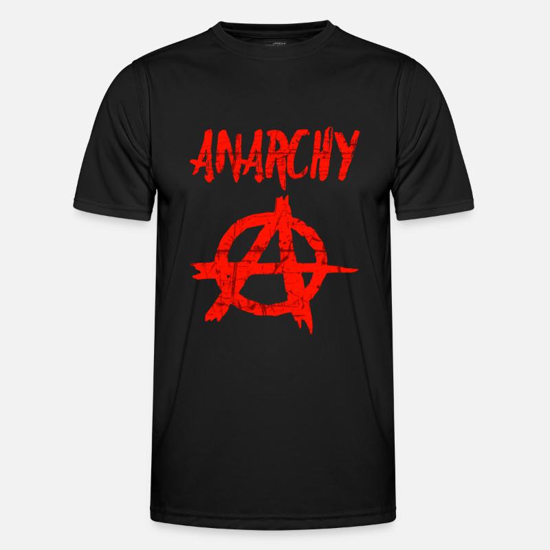 anarchy - Men's Functional T-Shirt - black