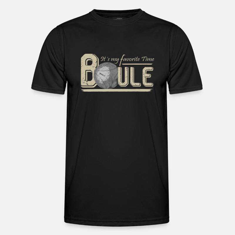 Boules... c’est mon moment préféré T-shirt sport Homme