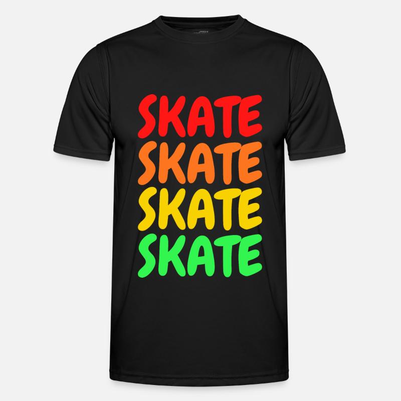 Skate Männer Funktions-T-Shirt