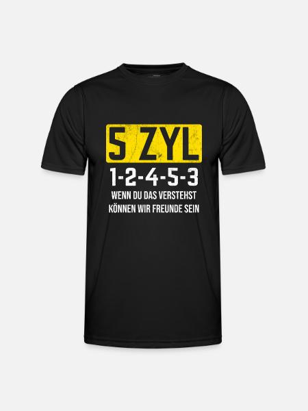Tuning Tuner Auto - Männer Funktions-T-Shirt - Schwarz
