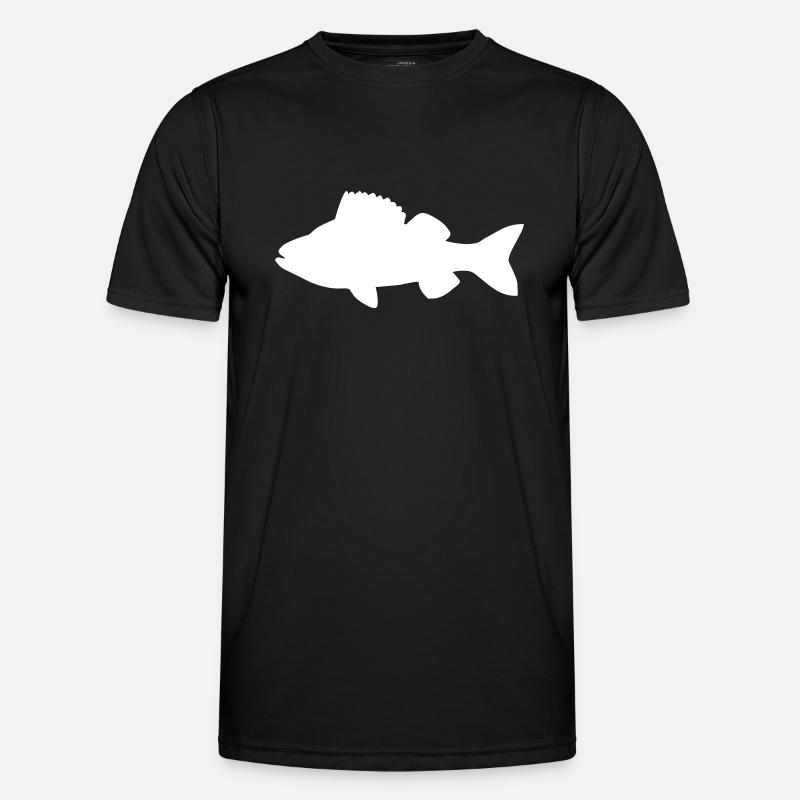 Fisch Männer Funktions-T-Shirt