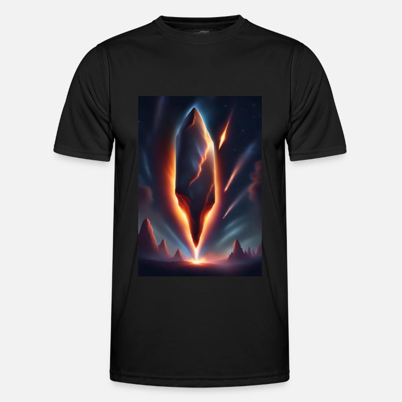 Cool meteorite Men's Functional T-Shirt