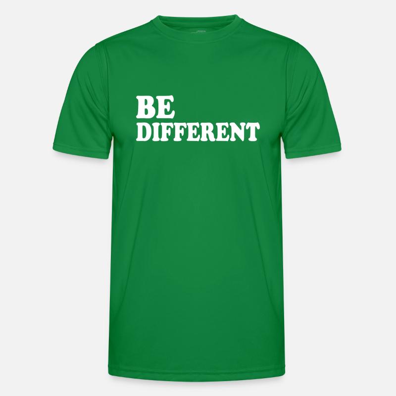 Be different Männer Funktions-T-Shirt